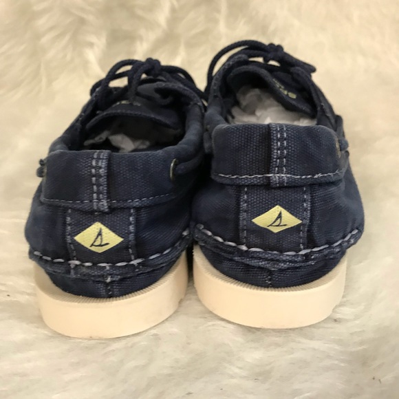 Sperry Top Siders Navy denim New Men’s 11 - Picture 3 of 4